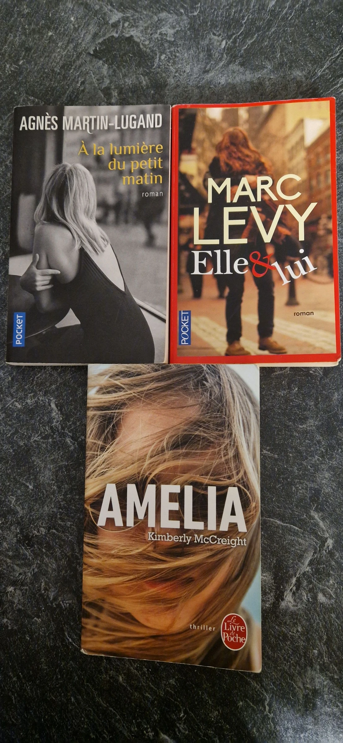 Lot de 3 livres 